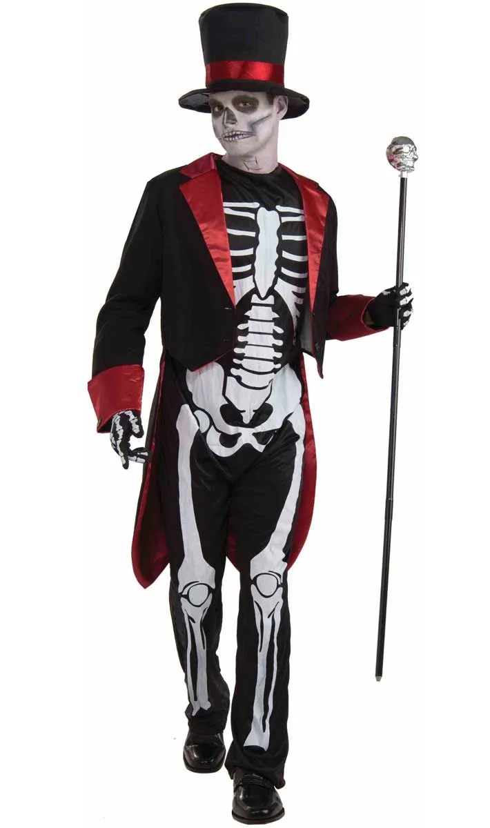 Mr Bone Jangles Teen Boys Halloween Costume