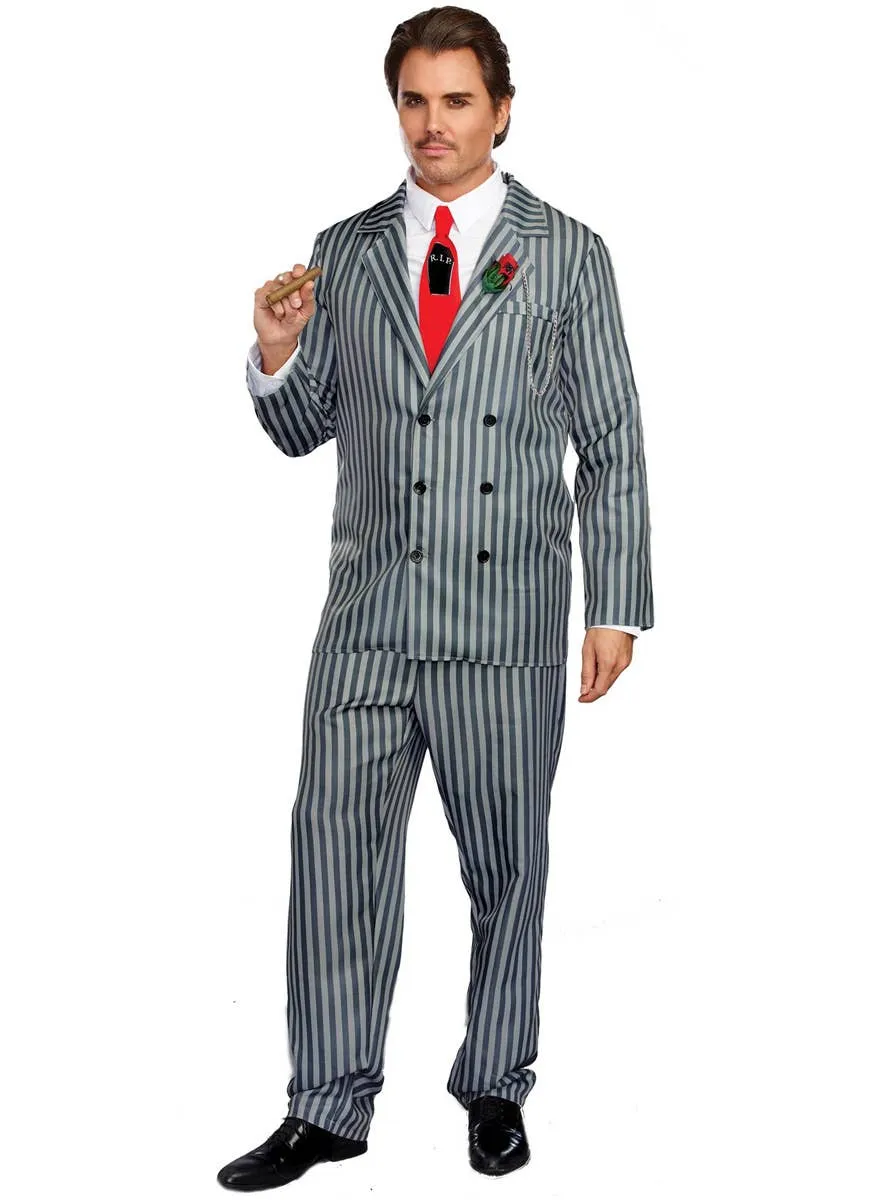 Mr Fright Mens Gomez Addams Halloween Costume