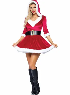 Mrs. Claus Womens Red Velvet Christmas Costume