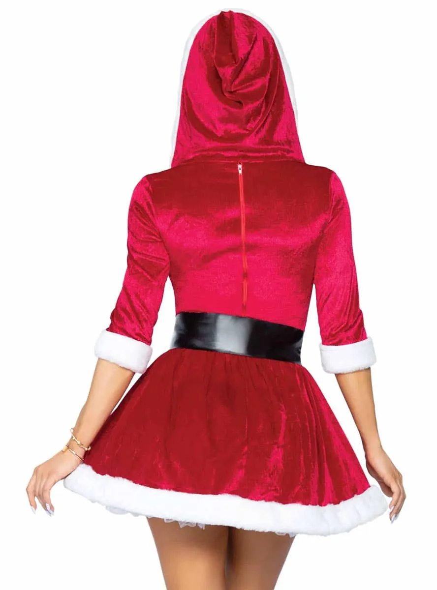 Mrs. Claus Womens Red Velvet Christmas Costume