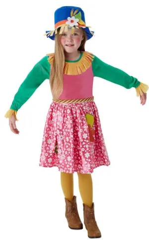 Mrs Scarecrow Girls Fancy Dress Costume