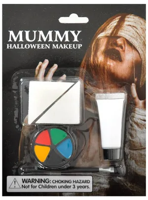 Mummy Monster Halloween Costume Makeup Set