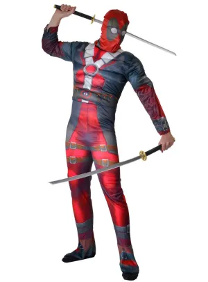 Muscle Chest Mens Merc with a Mouth Costume