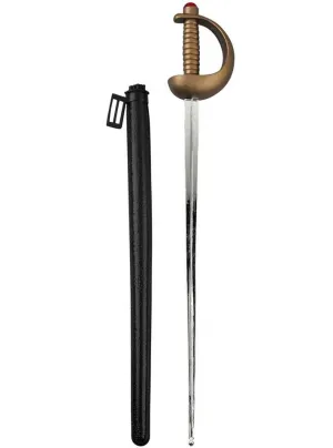 Musketeer Costume Sword and Scabbard Set