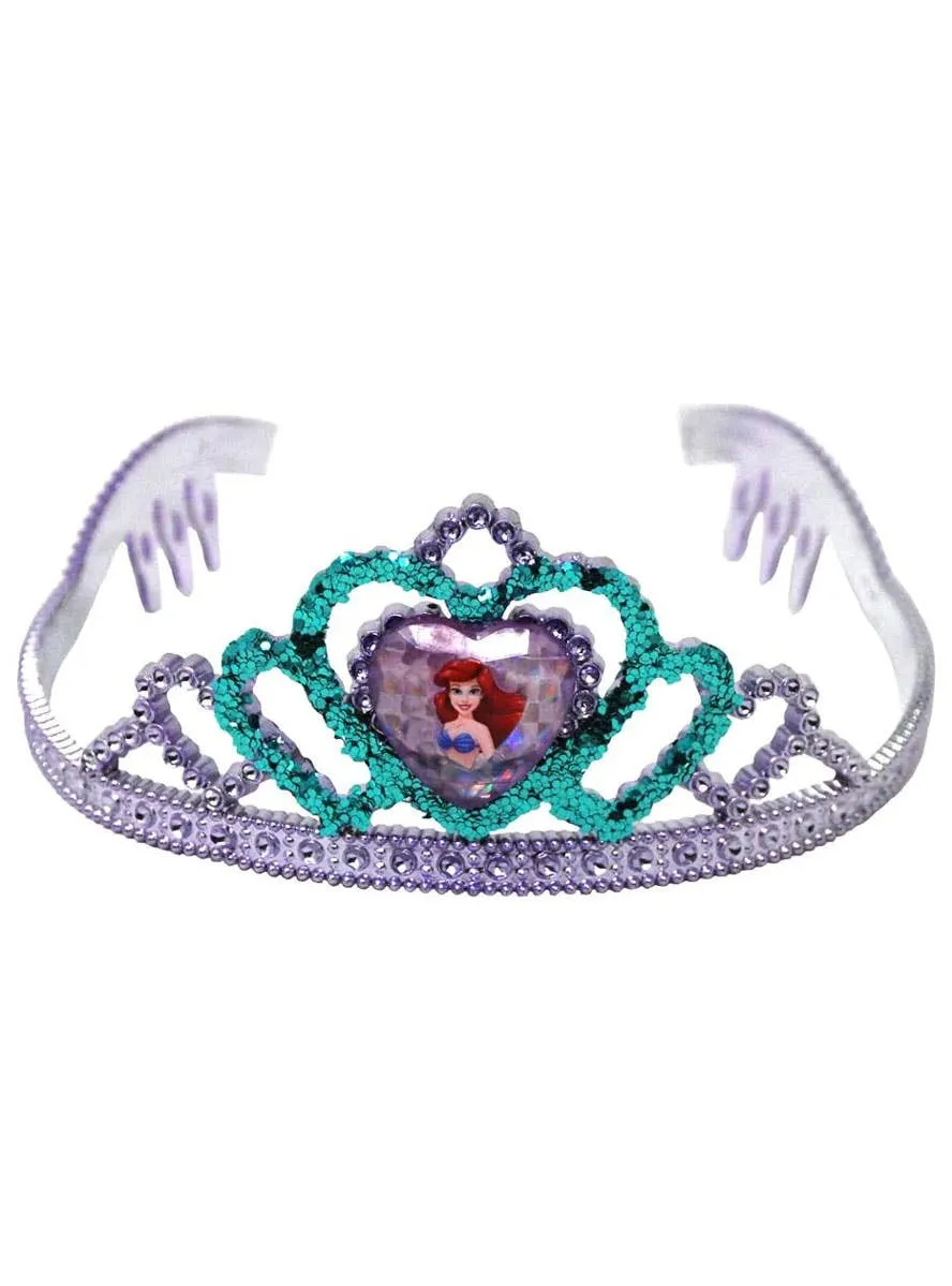 My Little Mermaid Licensed Girls Princess Ariel Costume Tiara
