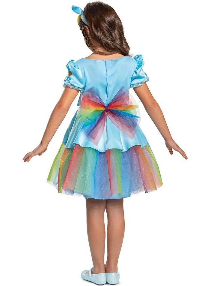 My Little Pony Girls Deluxe Rainbow Dash Tutu Costume