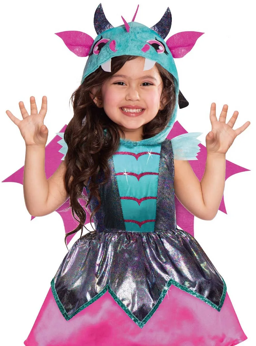 Mystic Dragon Little Girls Dress Up Costume