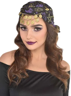Mystic Fortune Teller Head Scarf Costume Accessory