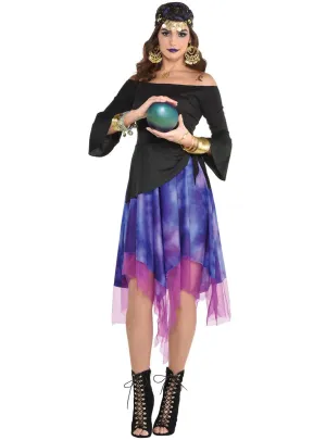 Mystic Fortune Teller Womens Fancy Dress Costume