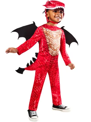 Mythical Boys Red Dragon Costume