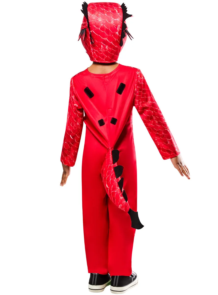 Mythical Boys Red Dragon Costume