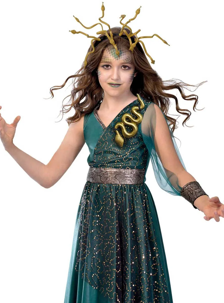 Mythical Medusa Girls Halloween Costume