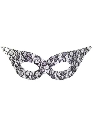Naomi Angel Black Lace Masquerade Mask