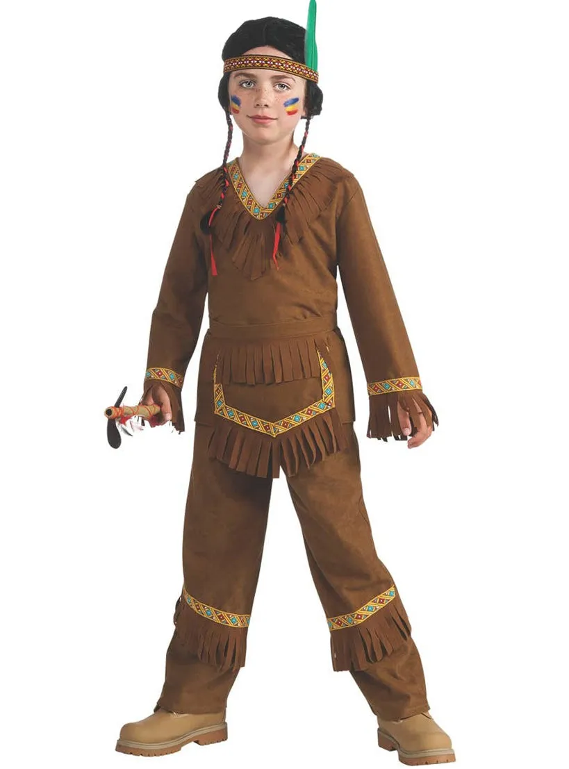 Native American Boys Warrior Costume