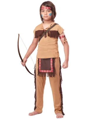 Native American Brave Boys Indian Costume