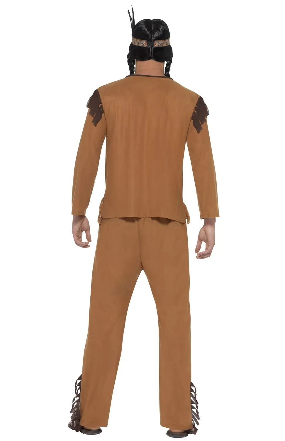 Native American Mens Indian Warrior Costume