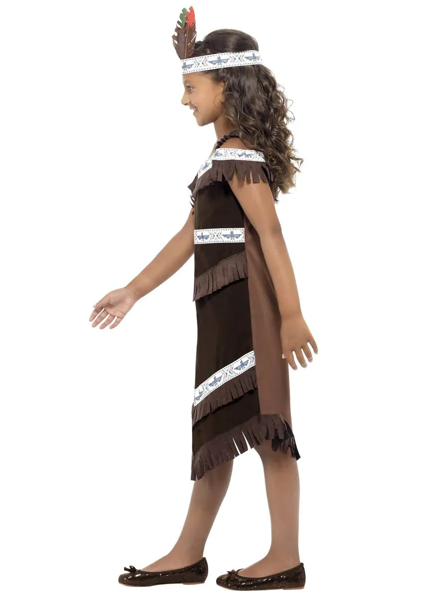 Native American Princess Girls Dress Up Costume