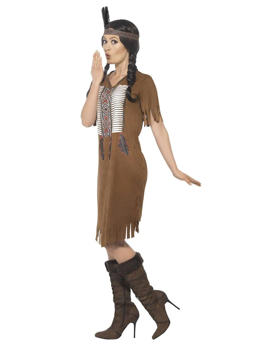 Native American Warrior Princess Womens Costume