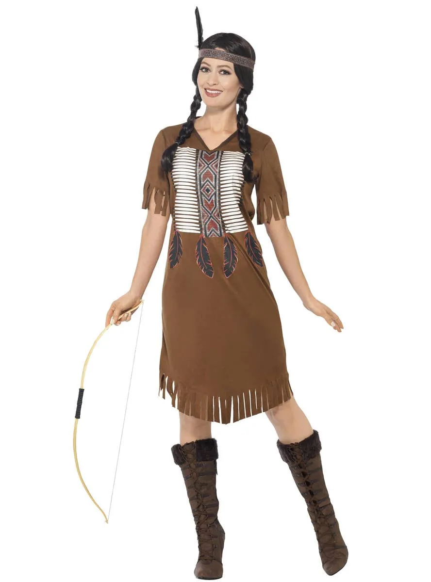 Native American Warrior Princess Womens Costume