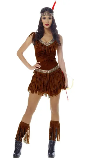 Native American Womens Deluxe Maiden Costume