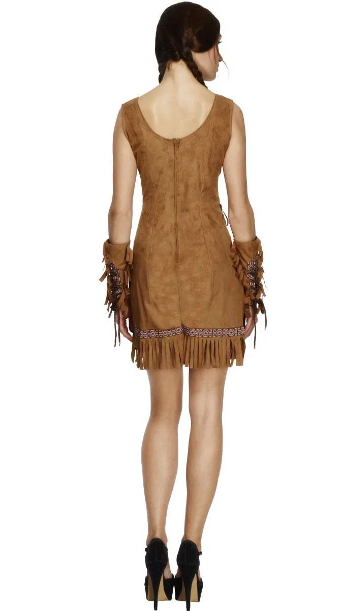 Native American Womens Fancy Dress Costume