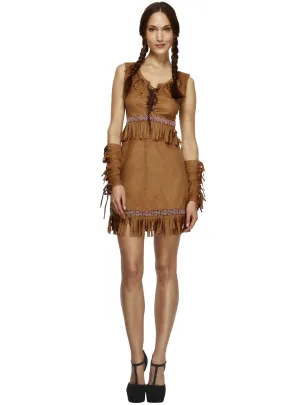 Native American Womens Fancy Dress Costume