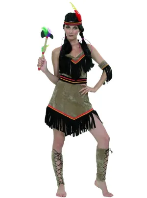 Native American Womens Warrior Maiden Costume