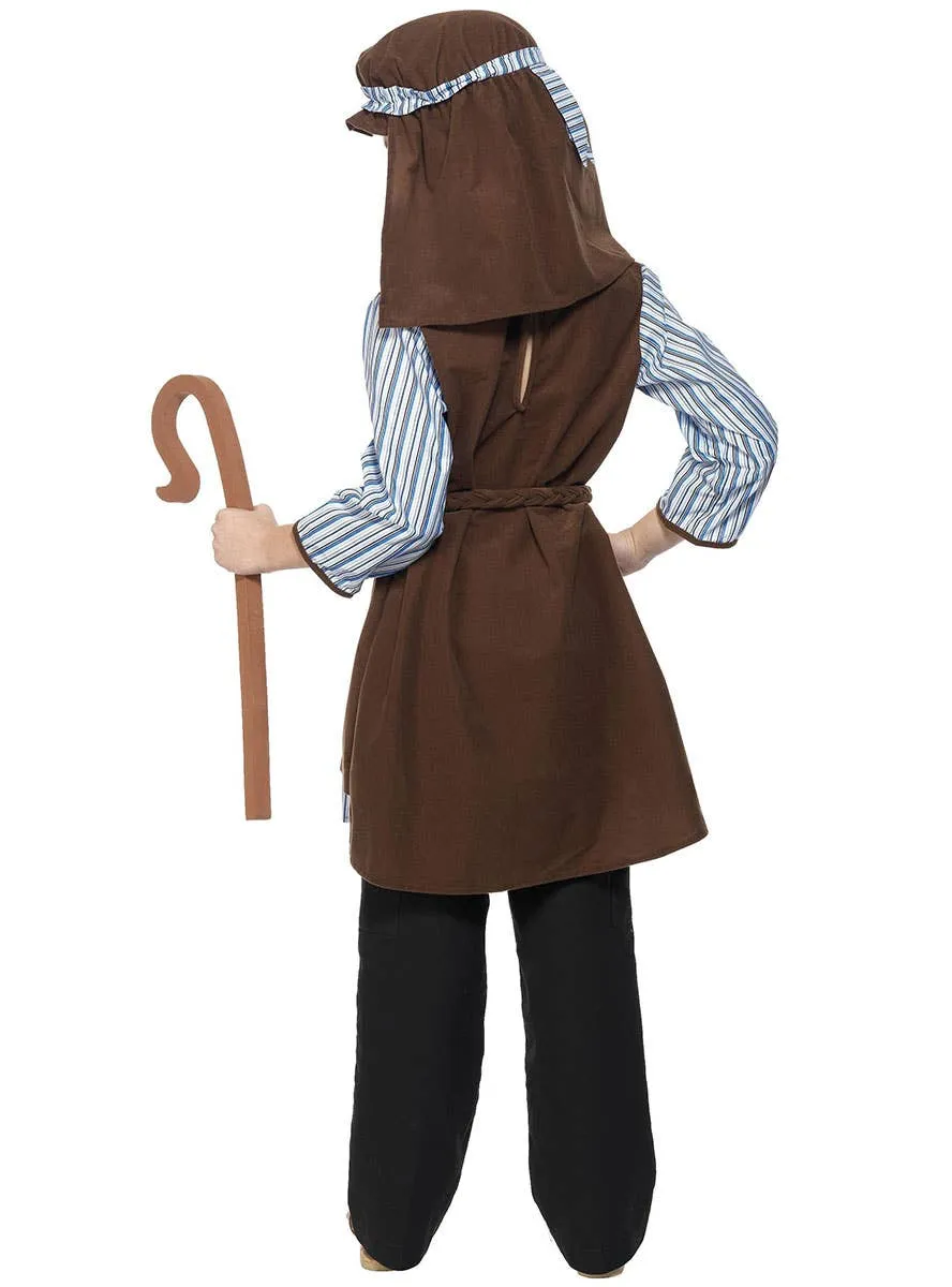 Nativity Shepherd Deluxe Boys Biblical Costume