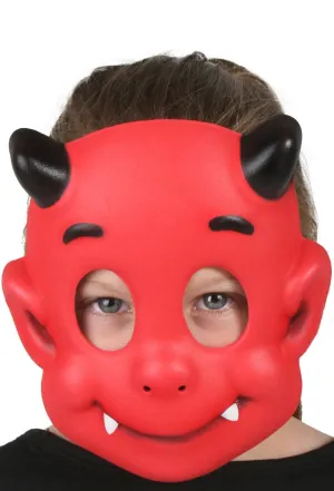 Naughty Devil Kids Foam Halloween Mask