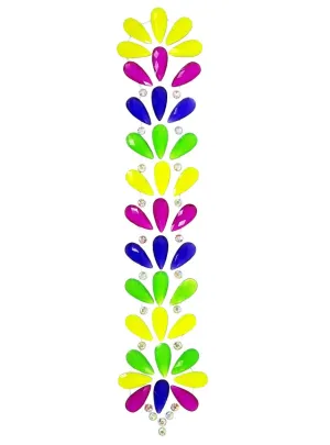 Neon Goddess Stick On Festival Hair Jewels