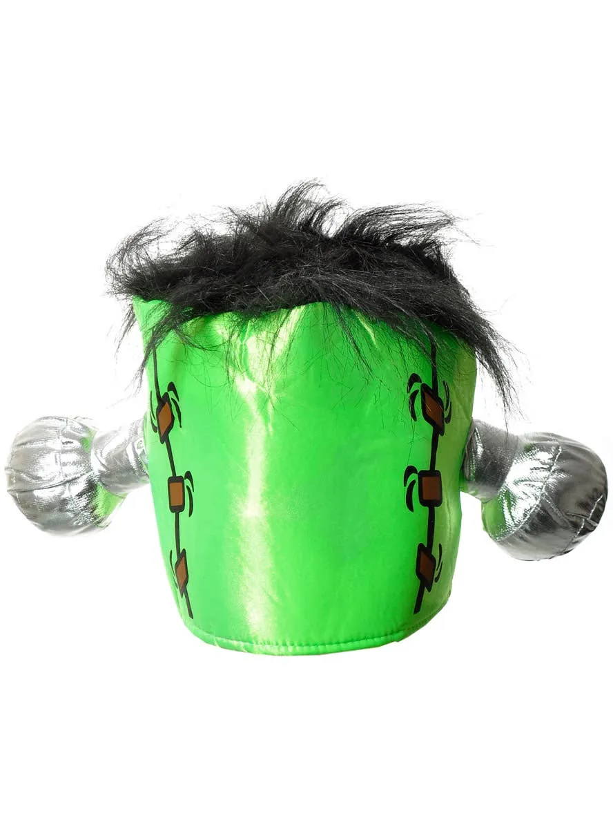 Neon Green Frankenstein Plush Halloween Costume Hat