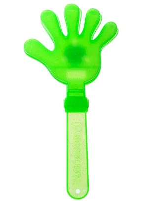 Neon Green Light Up Aussie Sports Fan Hand Clapper