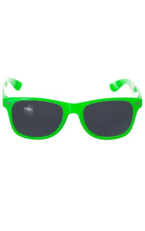 Neon Green Novelty Costume Accessory Sunglasses