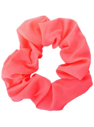 Neon Pink 1980s Hair Scrunchie Costume Accessory