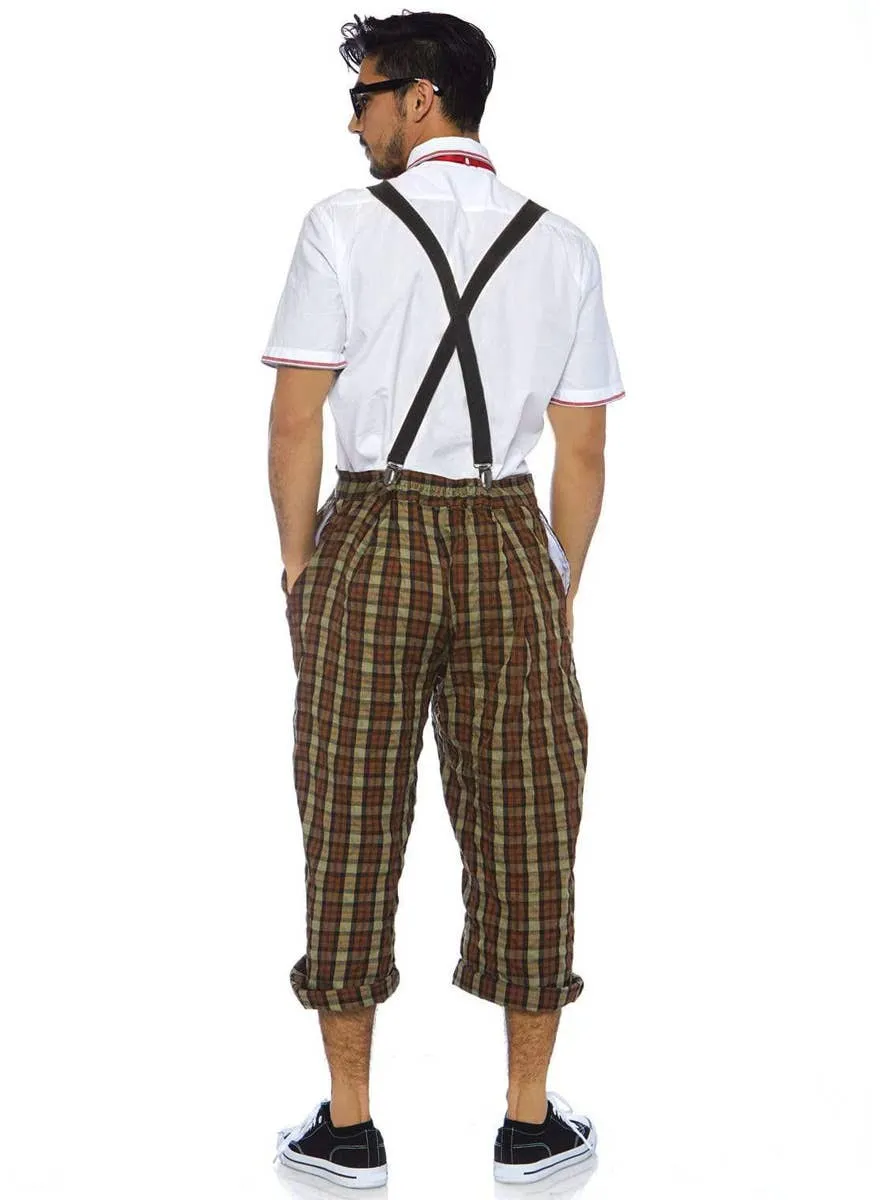 Nerdy Nerd Mens 1950s Fancy Dress Costume