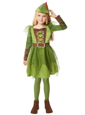 Neverland Girls Peter Pan Book Week Costume