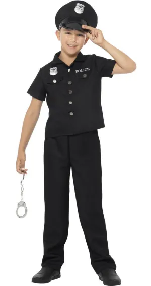 New York Police Officer Boys Costume