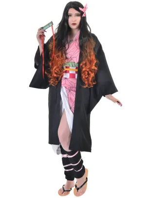 Nezuko Kamado Womens Demon Slayer Cosplay