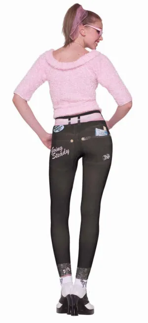 Nifty Fifties Womens Jean Leggings