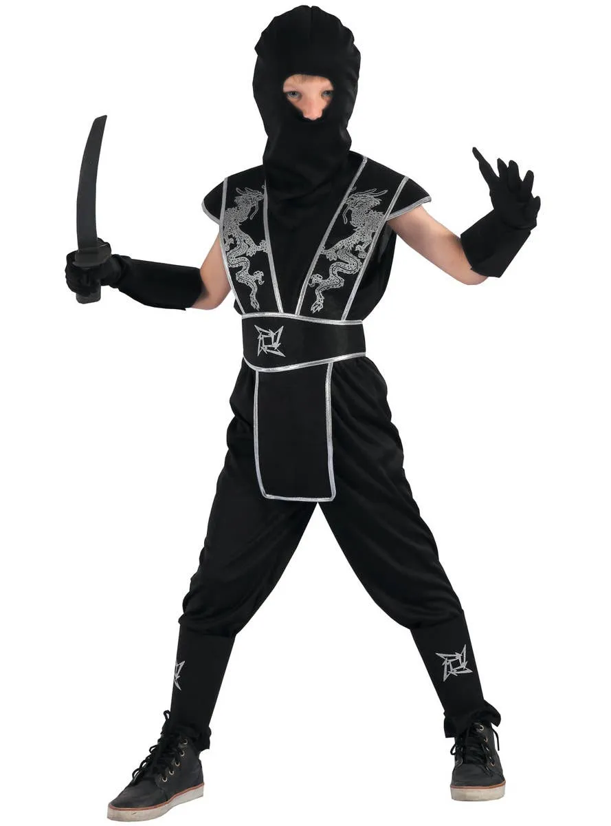 Nifty Japanese Ninja Boys Book Week Costume