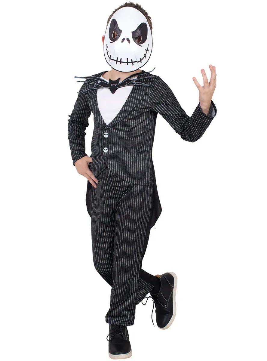 Nightmare Before Christmas Boys Deluxe Jack Skellington Costume