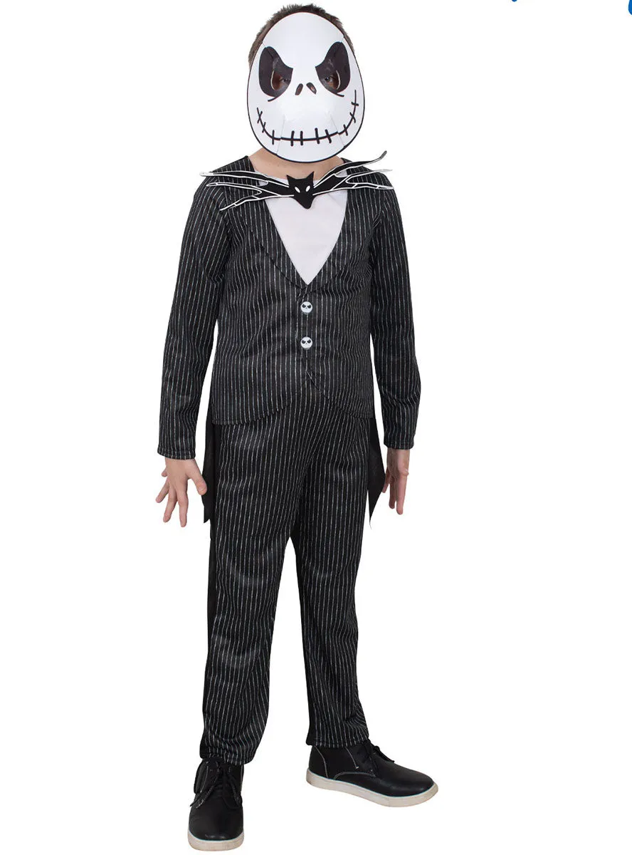 Nightmare Before Christmas Boys Deluxe Jack Skellington Costume