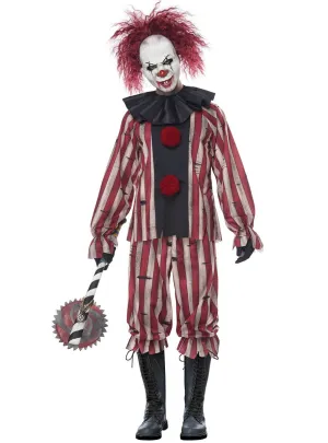 Nightmare Horror Clown Mens Halloween Costume