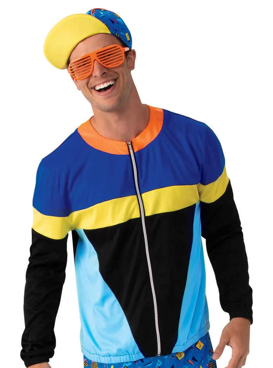 Nineties Guy Mens Blue Rapper Dress Up Costume
