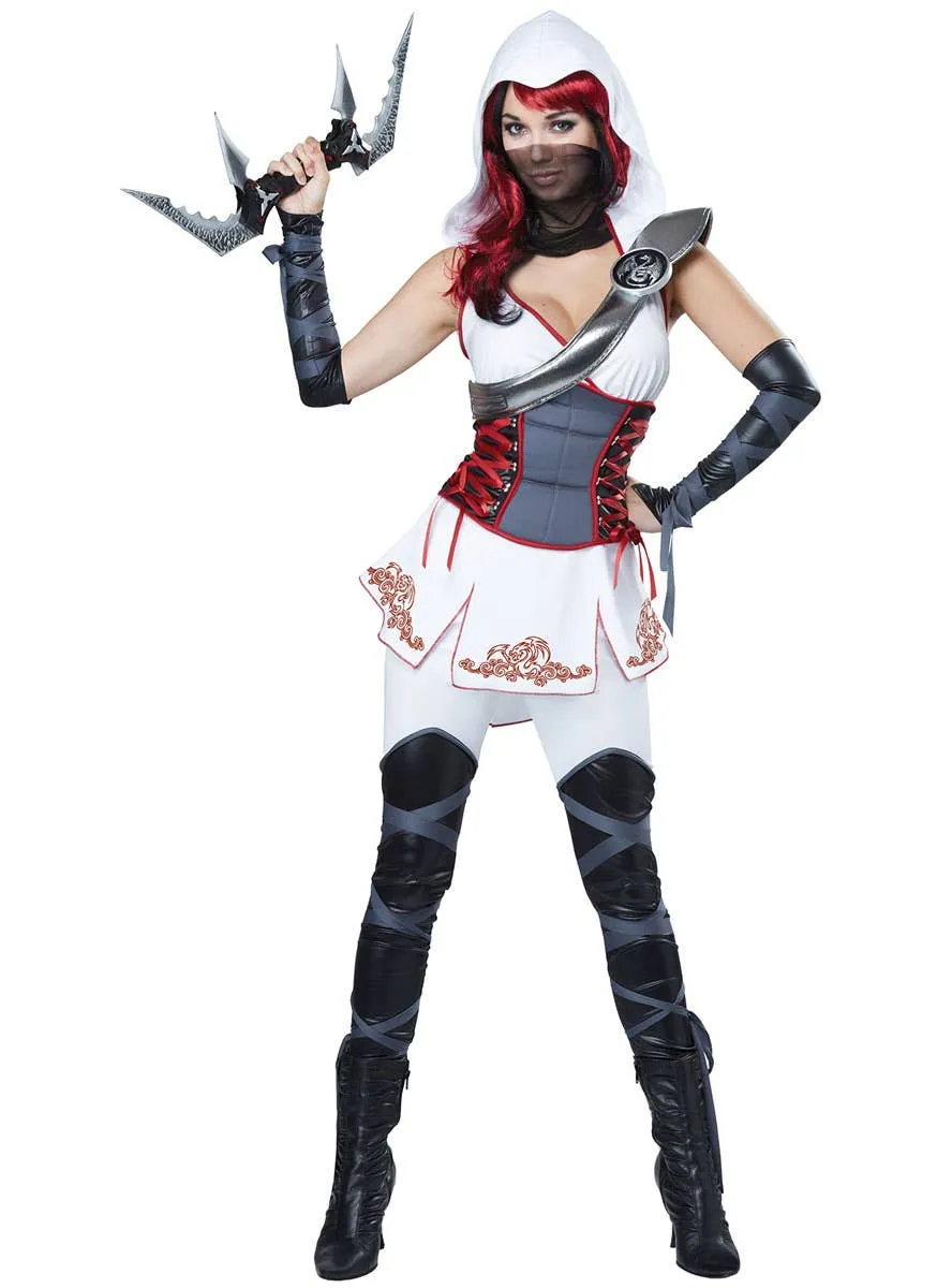 Ninja Assassin Womens Fancy Dress Costume