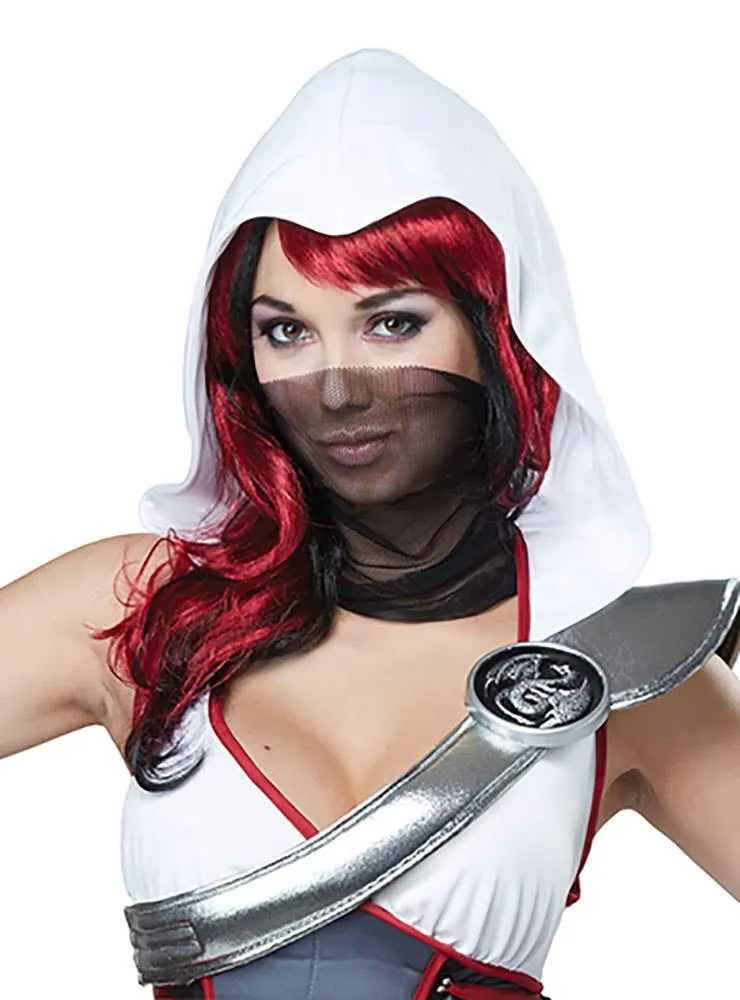 Ninja Assassin Womens Fancy Dress Costume
