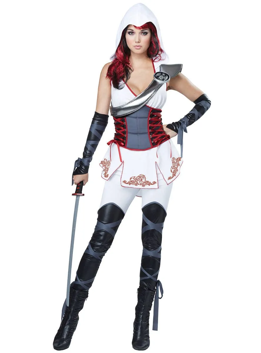 Ninja Assassin Womens Fancy Dress Costume