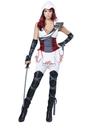 Ninja Assassin Womens Fancy Dress Costume