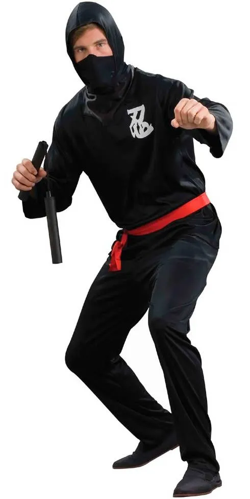 Ninja Classic Mens Fancy Dress Costume
