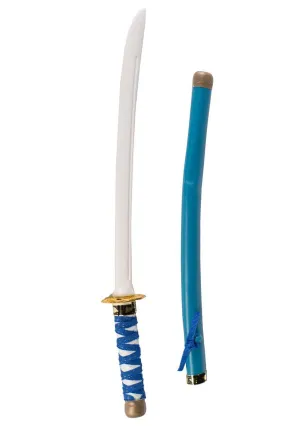 Ninja Katana Sword Costume Weapon - Blue